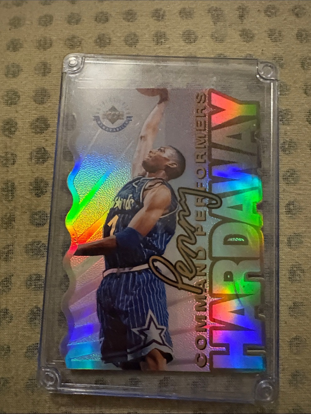 Orlando Magic Holographic Sports Trading Card - Blue